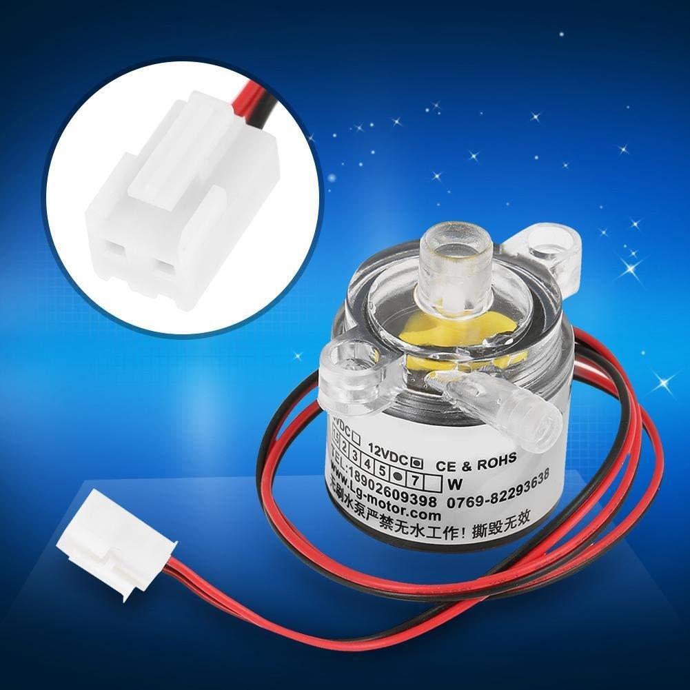 KSTE 1pc Mini DC 12V 6W Bezszczotkowa pompa wodna Bezszczotkowa zatapialna pompa wodna 2 litry/min