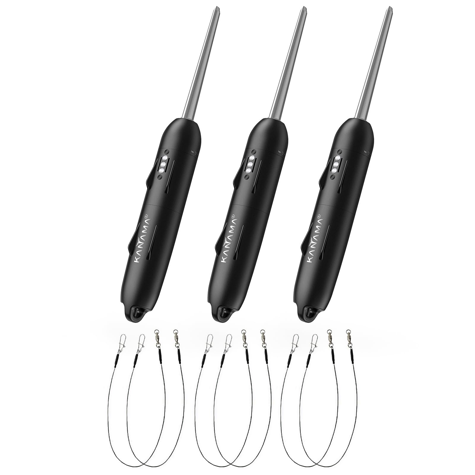 KANAMA Smart Bait Pro – Rechargeable Electronic Bite Robotic Fishing Lure Auto-Swimming & Dead Fish Revival, Lifelike Action for Tuna, Bass, Pike, Catfish & More, Freshwater & Saltwater Ready