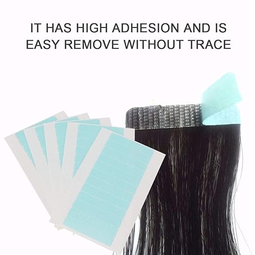Miniatura 7 de Cinta adhesiva para extensiones de cabello 5 unidades cinta adhesiva de doble cara