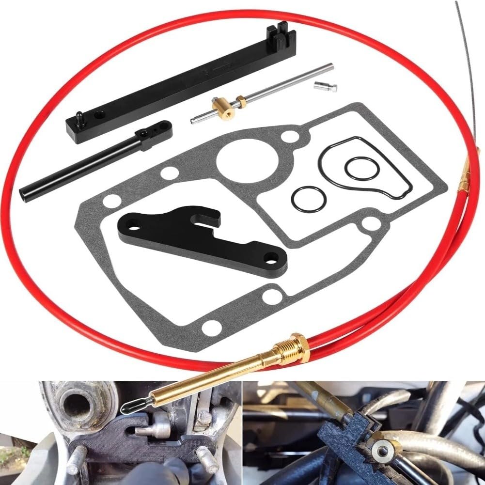 Unterer Schaltzug Montagesatz, für Cobra Sterndrive für OMC 1986-1993 Ersetzen 987661 Ersatzteil OEM 987661 987654 987498
