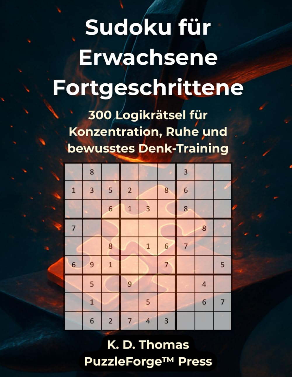 Sudoku für Erwachsene Fortgeschrittene: 300 Logikrätsel für Konzentration, Ruhe und bewusstes Denk-Training