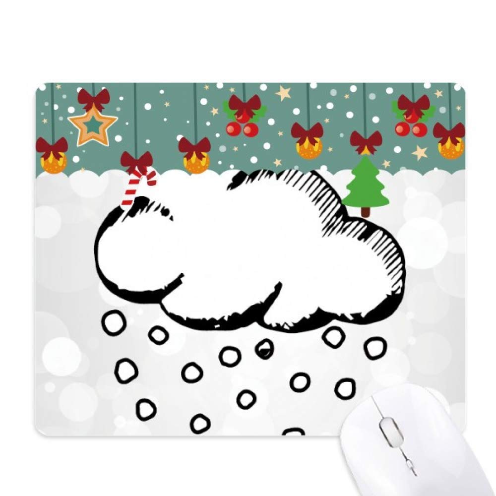 Alfombrilla de ratón Hailstone Cloudy pintada a mano para escritorios modernos 5