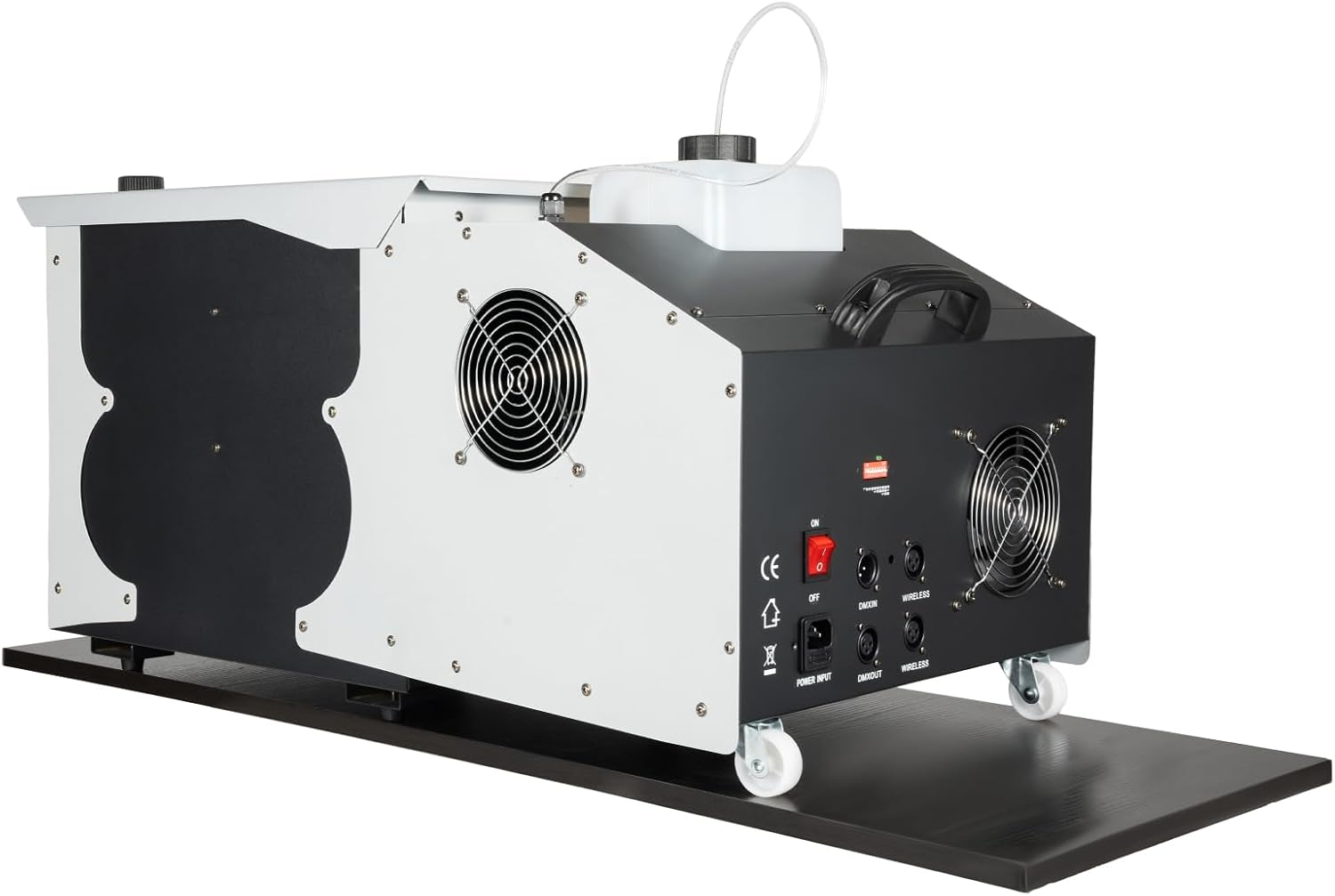 3000W Low Lying Fog Machine Portable Smoke Fogger for Outdoor, Wedding, Halloween, Stage Effects with Remote Control, Ground Fogger Low Lying Smoke Machine 40000cu.ff/min