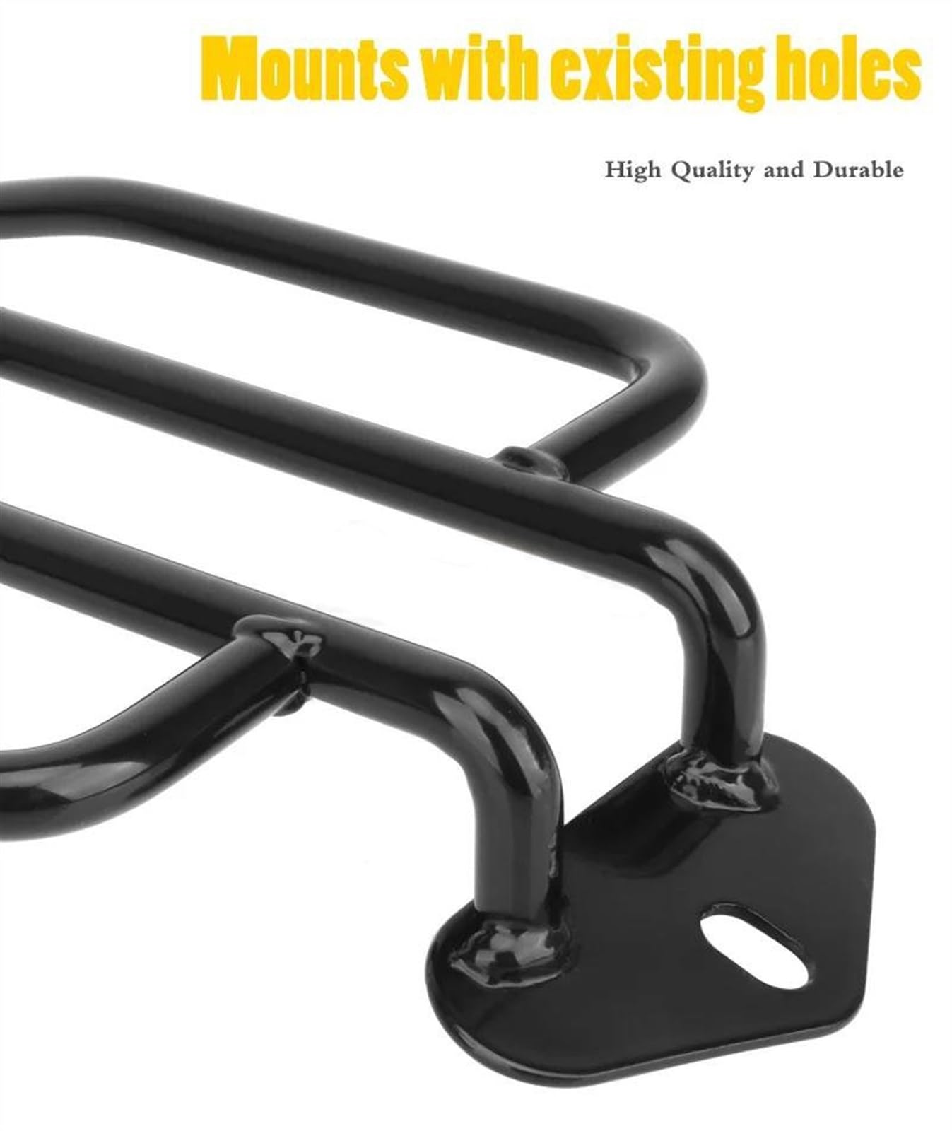 Portapacchi posteriore Sedile Posteriore Portapacchi Posteriore Sedile Singolo Portapacchi Per Harley Sportster Iron XL 883 1200 2004-2021 Portapacchi Per Moto Ponte