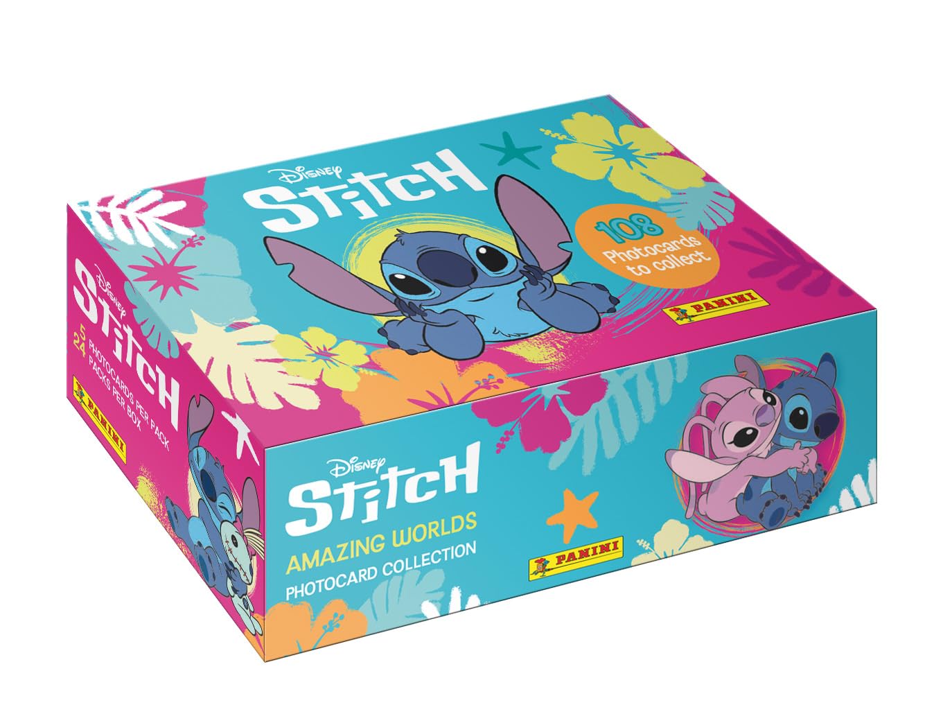 Stitch Amazing Worlds Photocard Collection - x24 Packs