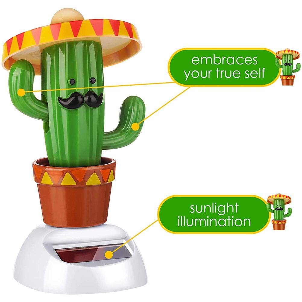 2 pezzi solare danza giocattolo risparmio energetico bambole danzanti oscillanti animato bobble ballerino per auto ufficio casa scrivania Decor