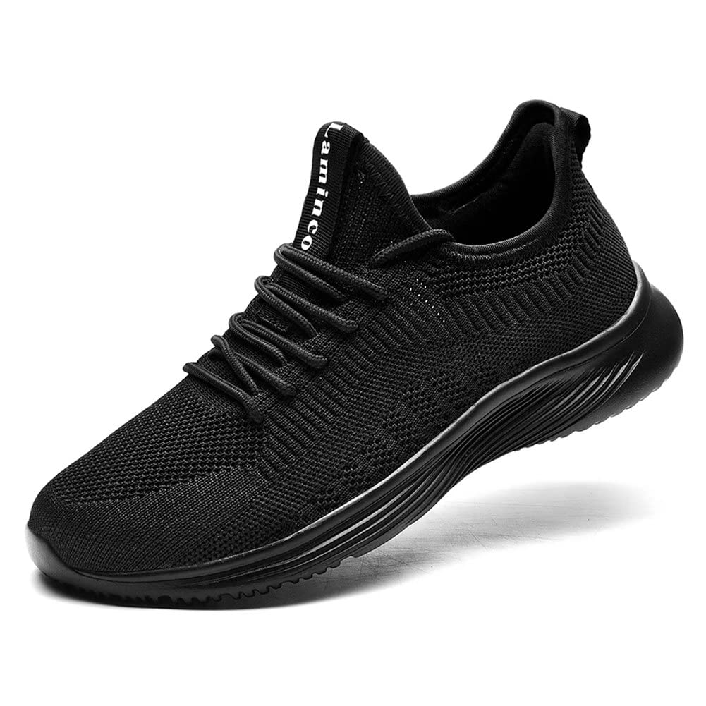 lamincoa Womens Walking Shoes Slip On Lightweight Athletic Comfort Casual Memory Foam Tennis Sneakers for Gym Running Work, Black, 8.5-picture-29