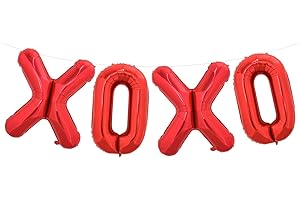 TONIFUL Valentine's Day Letter Balloons