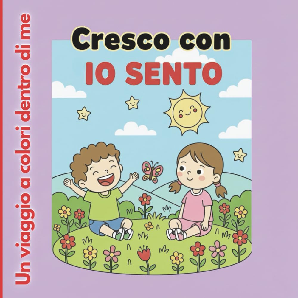 Cresco con IO SENTO: Un viaggio a colori dentro di me (Cresco con le Parole Gentili)
