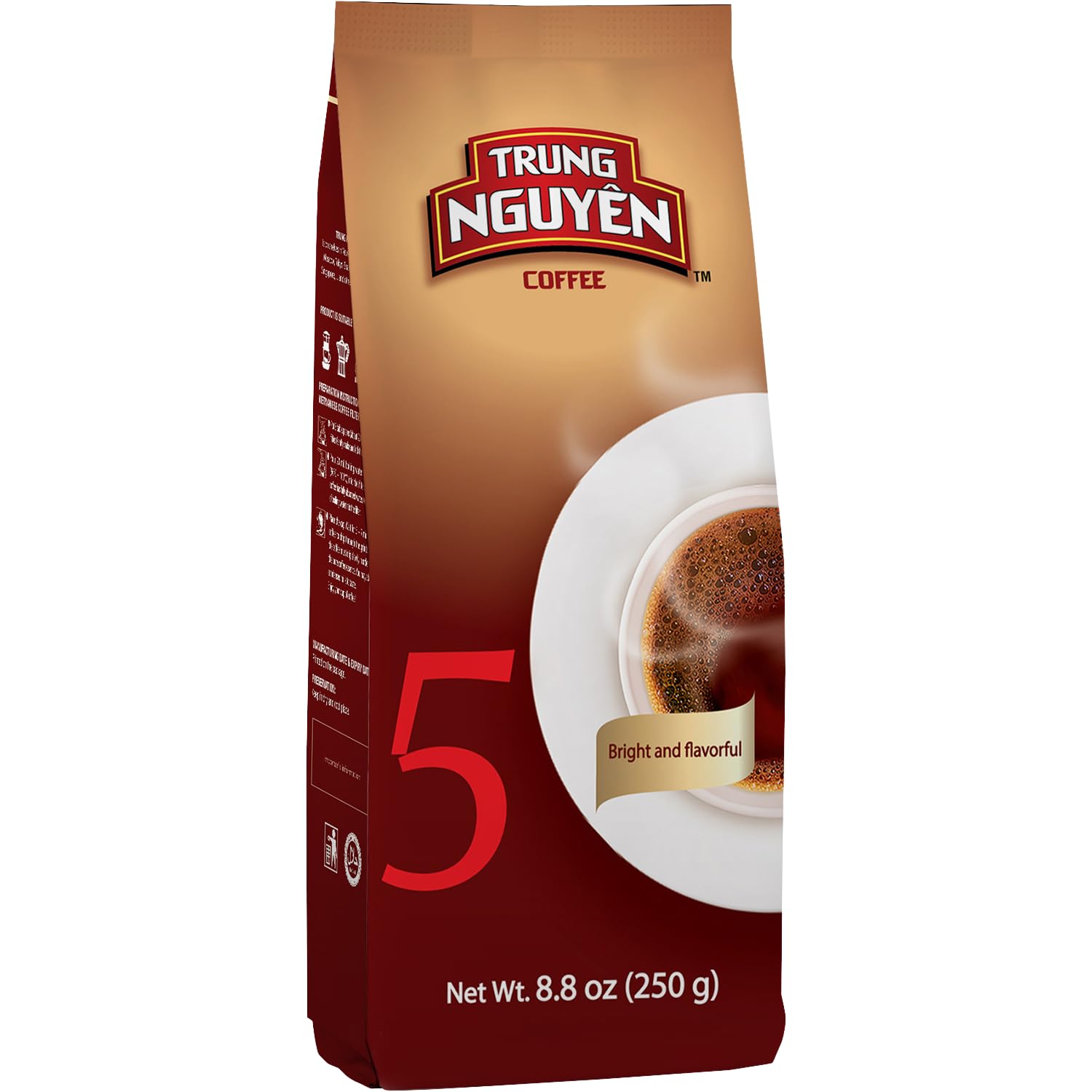 TRUNG NGUYEN - Kaffee Geröstet & Gemahlen Creative 5-1 X 250 GR