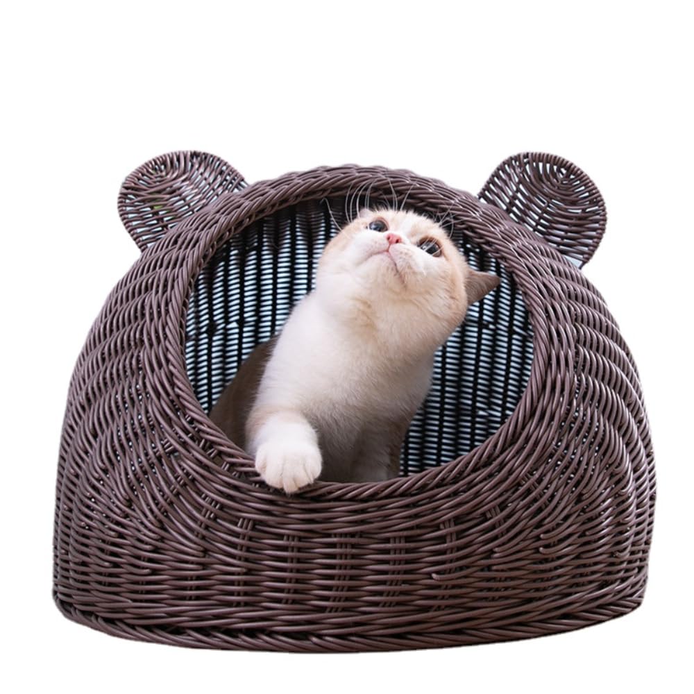 Amazon | キャットハウス ドーム型猫ハウス 猫ベッド 猫ちぐら 