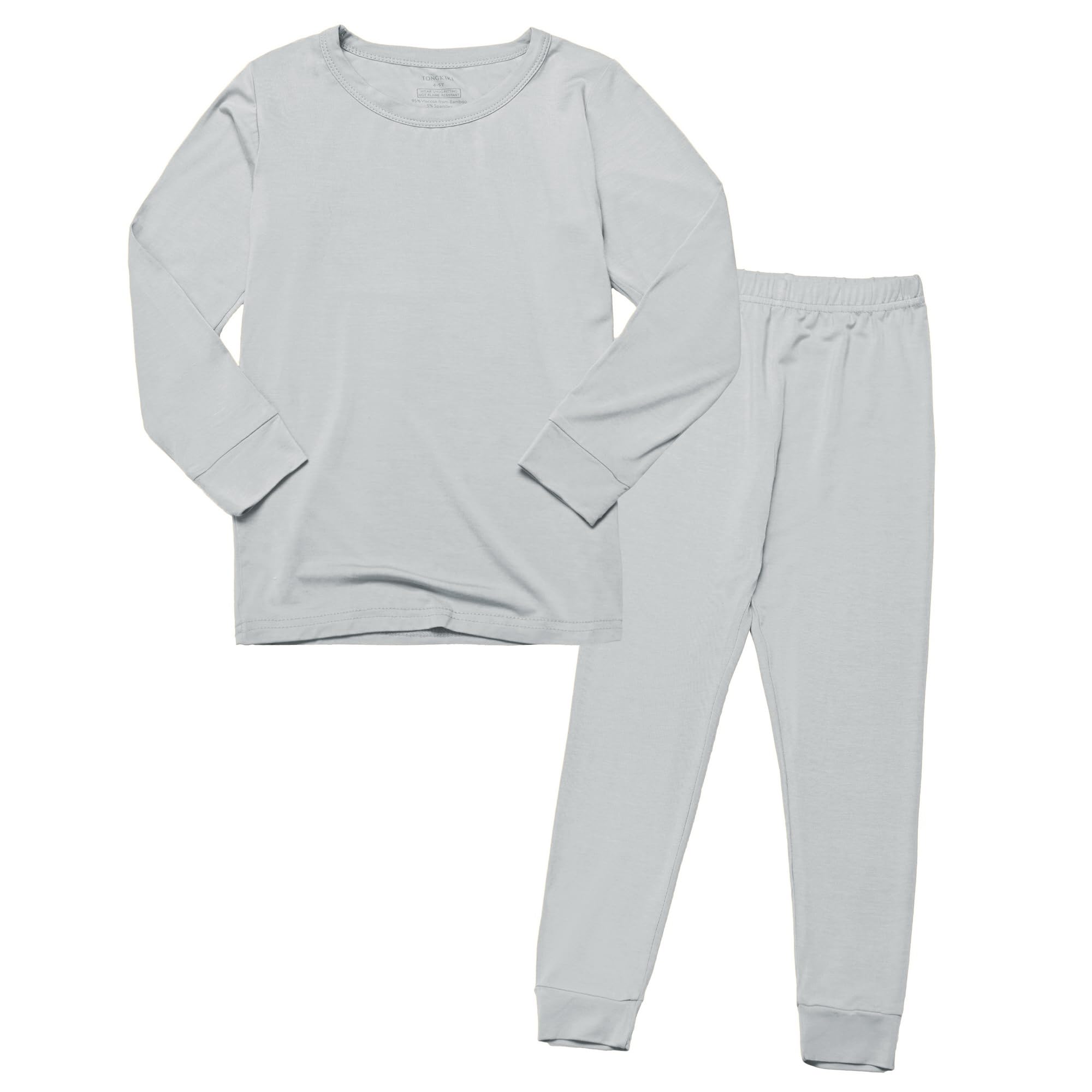 Kids 2-10 Years Old Soft Comfortable Viscose Long Sleeve and Pants Set 2 Piece Set