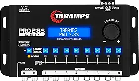 Taramps Pro 2.8S Preto - Processador de Audio 8 vias Equalizador