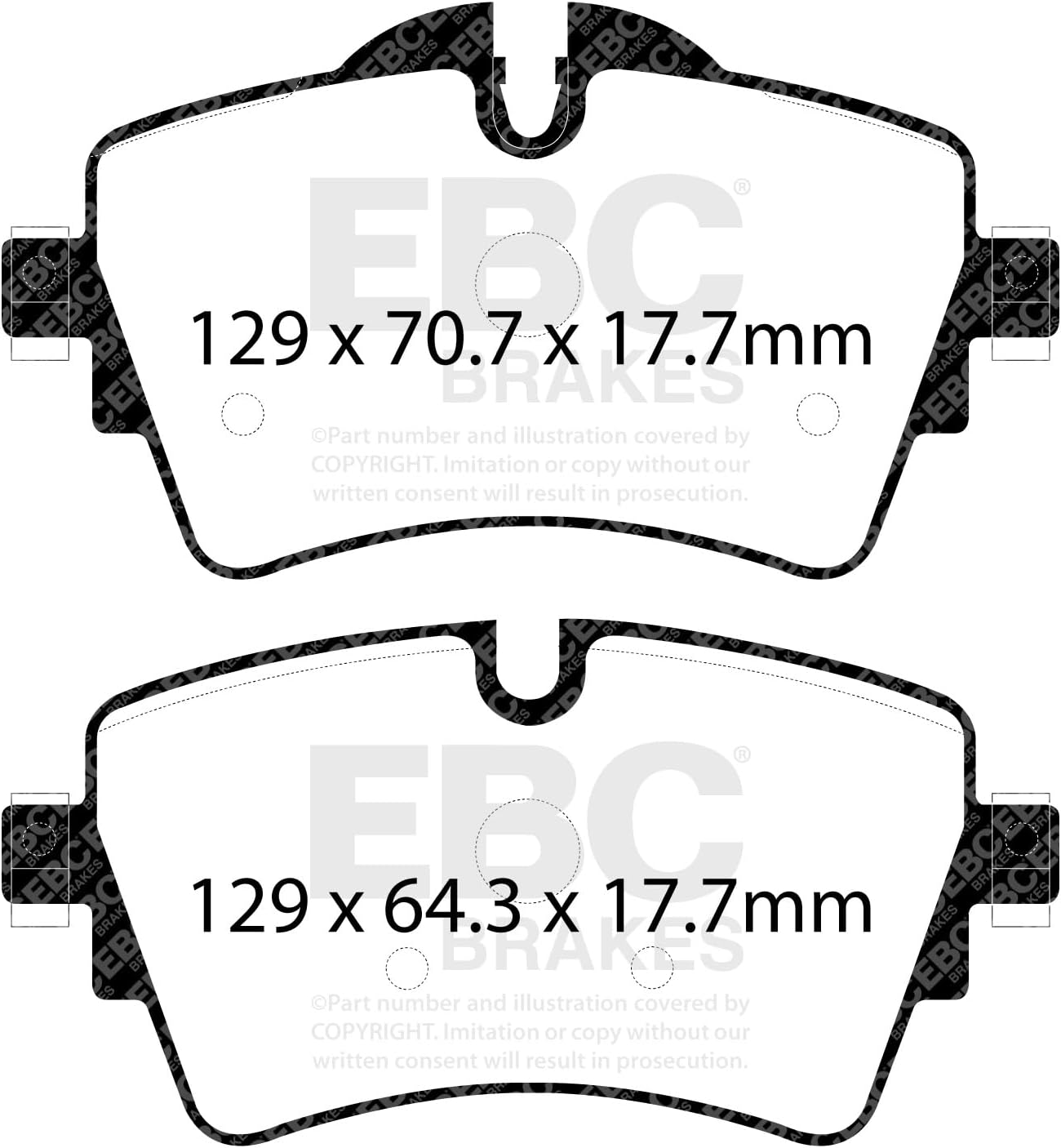 EBC Brakes DP22227 Greenstuff 2000 Series Sport Pad