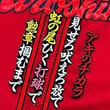 広島 カープ 刺繍ワッペン 秋山 翔吾 応援歌 黒 応援 秋山翔吾