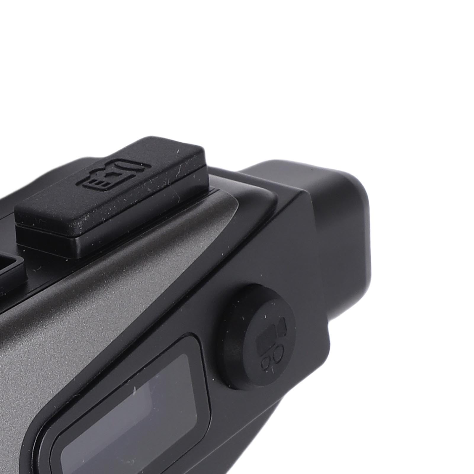 GOWENIC Caméra de Casque de Moto étanche IPX8 1080P Enregistreur Vidéo HD, Réduction du Bruit des écouteurs sans Fil pour Les Déplacements en Ville, Installation Facile