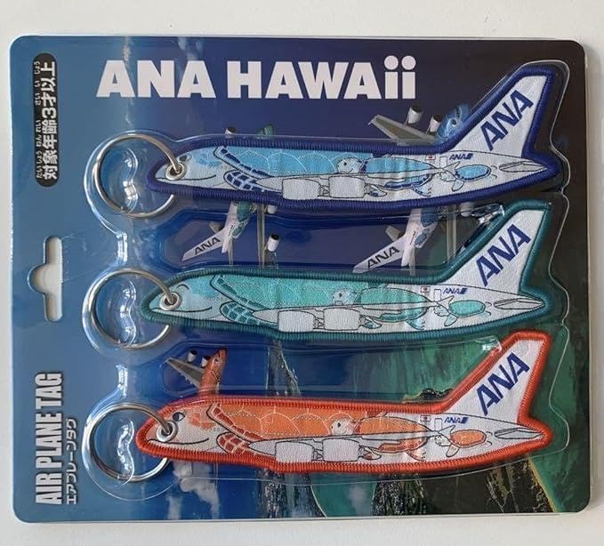 ANA フライトタグ3本セットFLYING HONU フライングホヌ 新品未開封 ANAオリジナル＞FLYING HONU フライトタグ3種 フライトタグ オリジナル