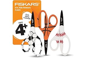Fiskars Kids Scissors: Colorful and Safe for Young Hands