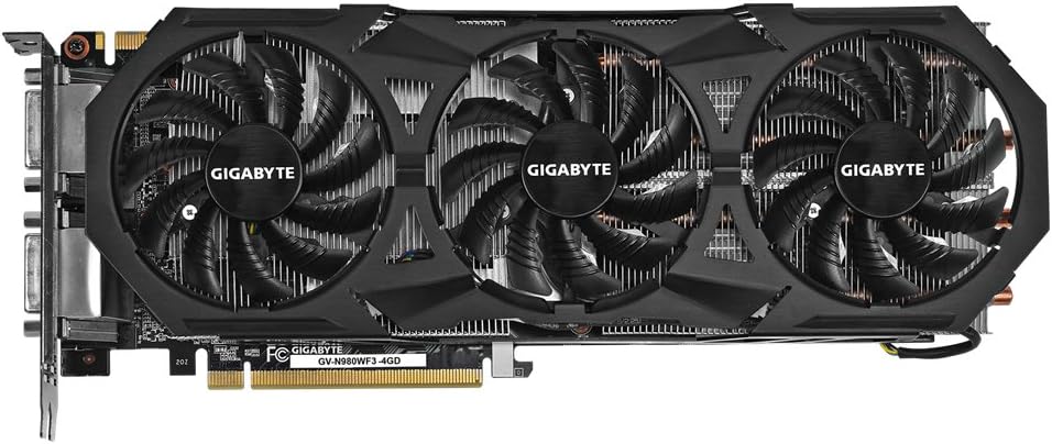 Gigabyte GV-N980WF3-4GD NVIDIA GeForce GTX 980 4GB scheda video