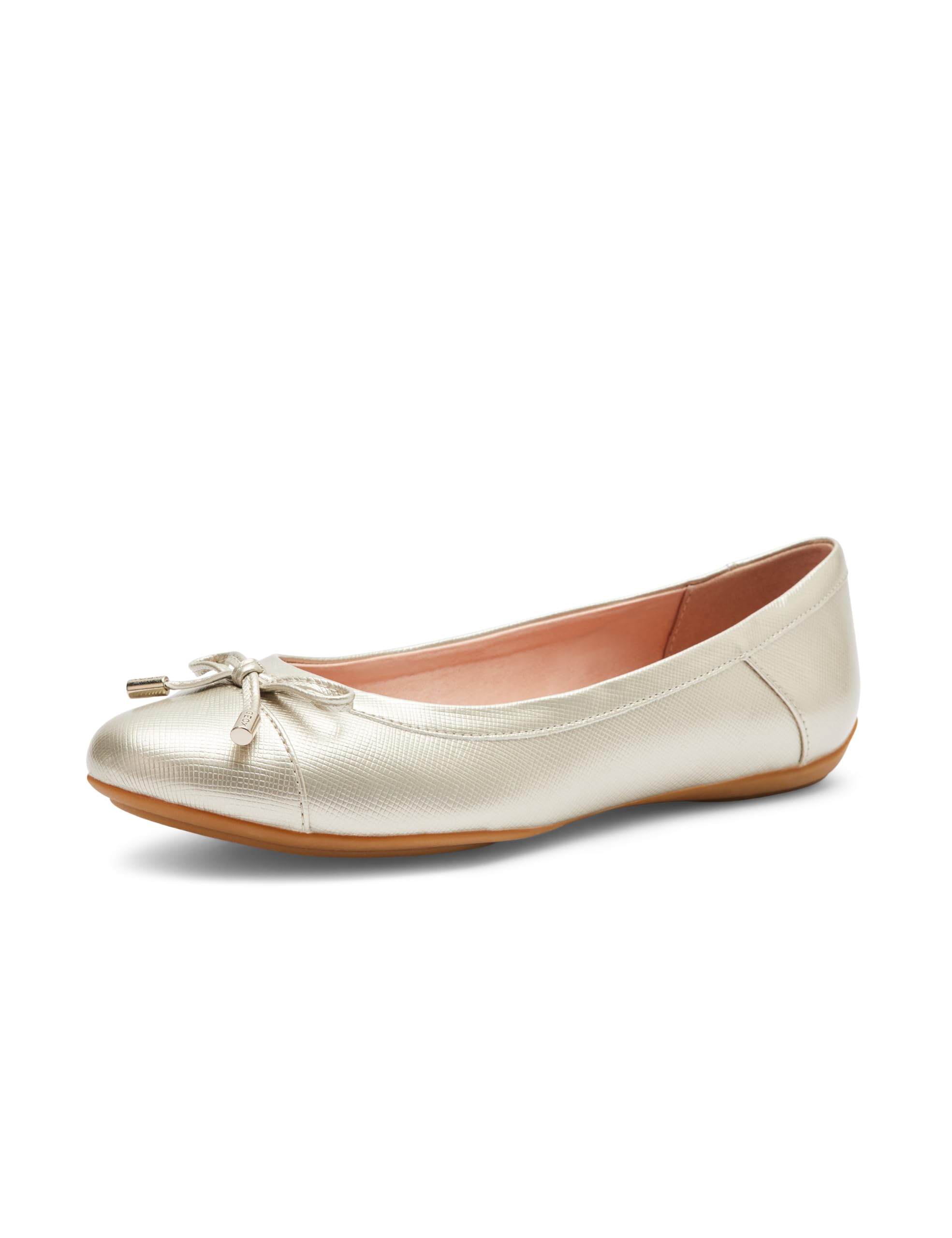 Geox D Charlene C, Women’s Ballet Flat, Lt Gold,