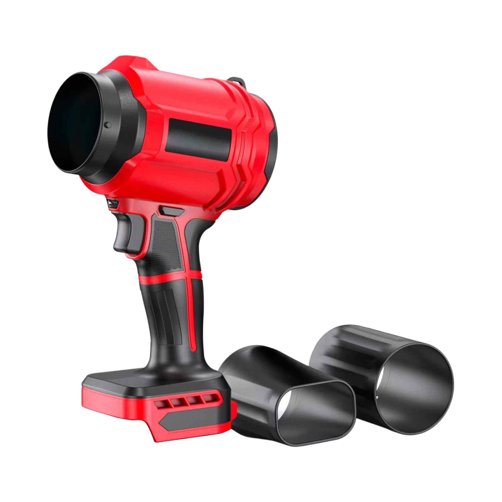 Set Soffiatori a Batteria Con 2 Ugelli Motore Brushless Da 40.000 Giri/min Strumento Portatile Ergonomico a Batteria Da 21 V Strumento Professionale Per La Pulizia Del Cortile