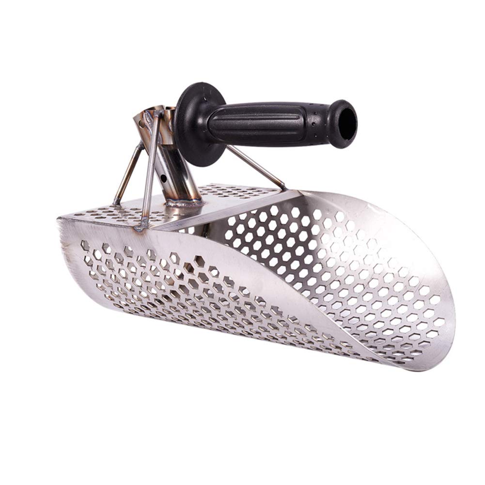 Setaccio Sabbia Paletta Per Sabbia, Pala Per Metal Detector Portatile ABS Manuale Per Esterno Per Spiaggia Setaccio Per Sabbia - Foto 7