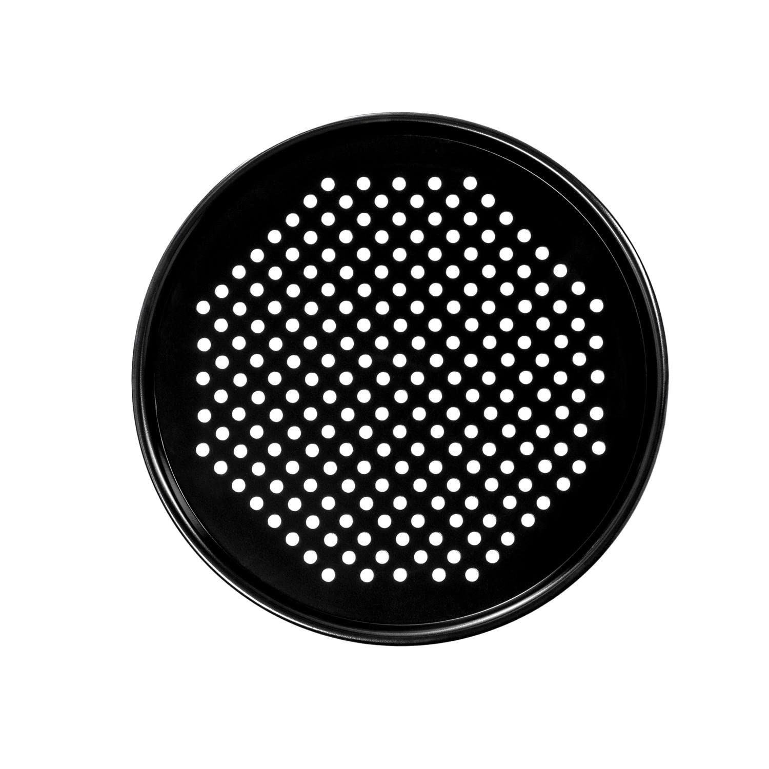 BBQGUYS Signature 13-Inch Non-Stick Perforated Pizza Pan - BBQ-PERFPP