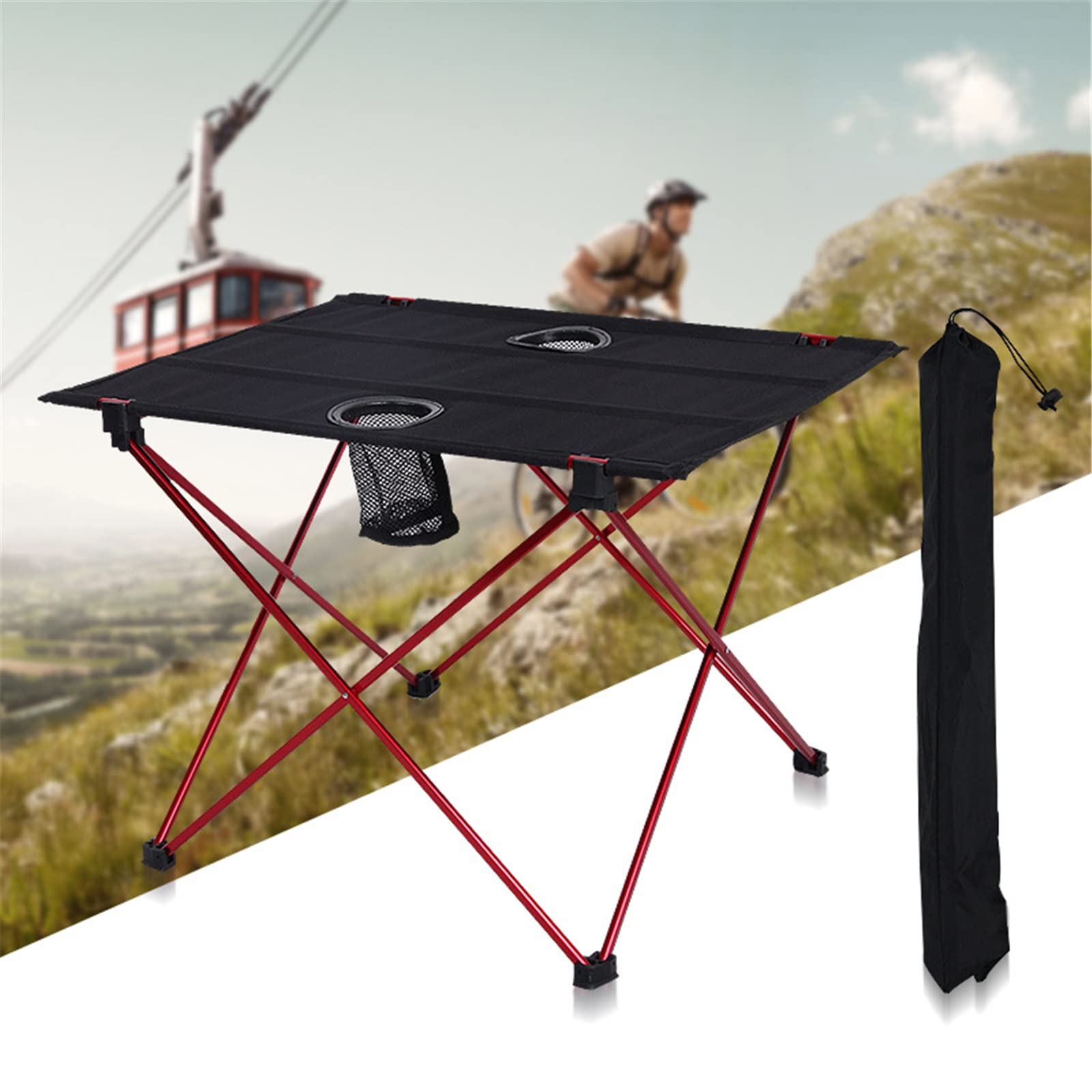 DXYDZSWD Campingtafel, draagbare klaptafel, strandtafel voor buiten