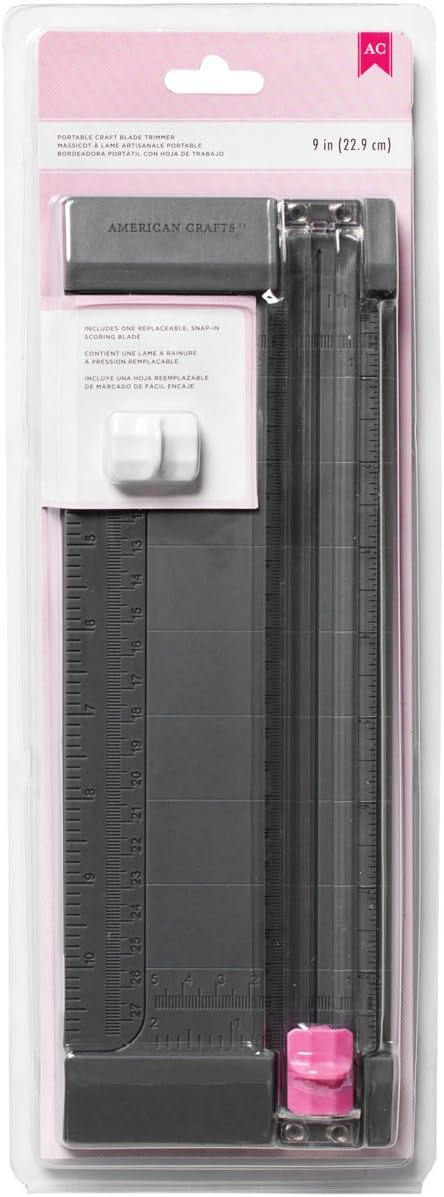 Amazon.com: American Crafts Craft Blade Trimmer, 9-Inch, Manual ...