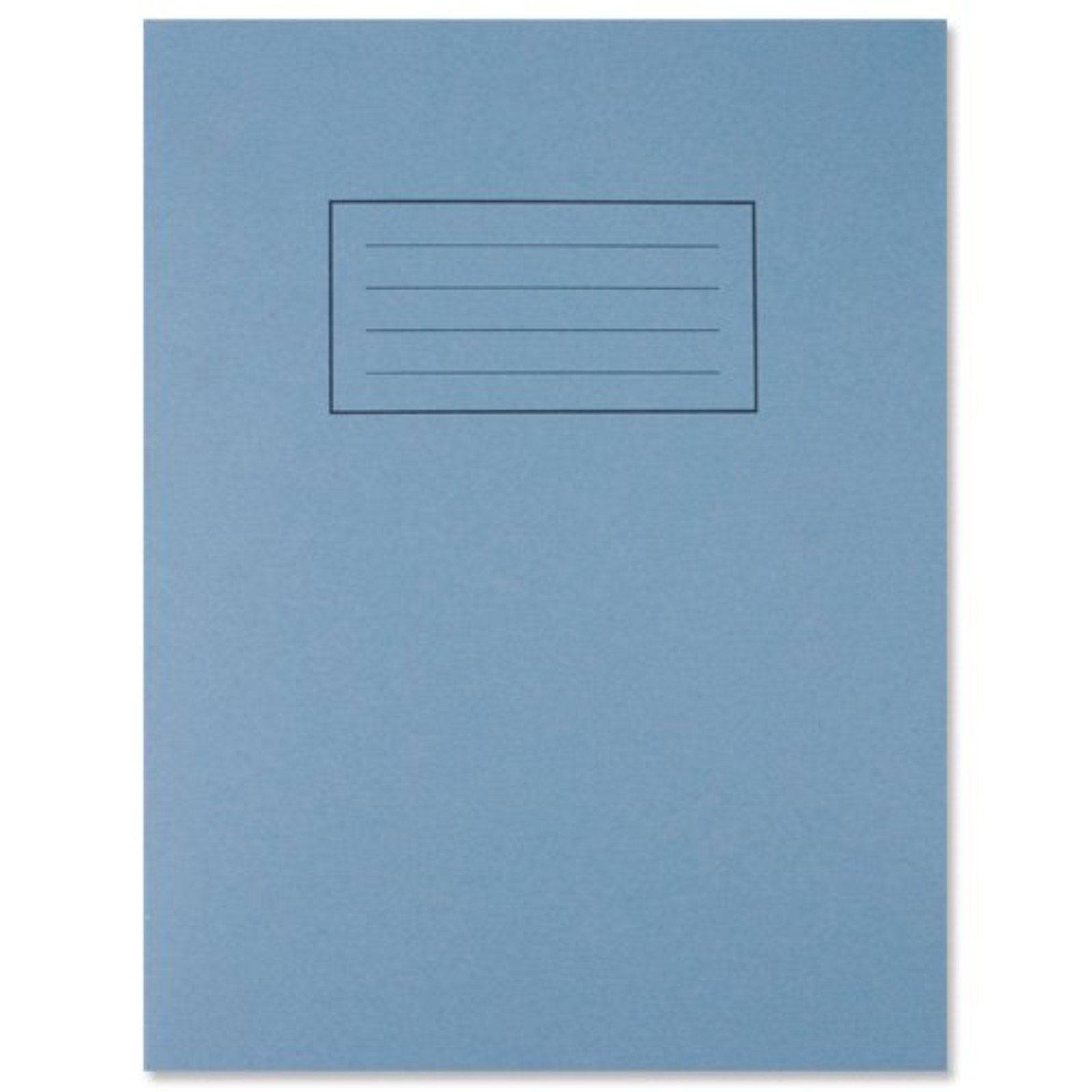 100 Silvine Exercise Book Ruled and Margin 80 Pages 229x178mm EX104 (Blue)