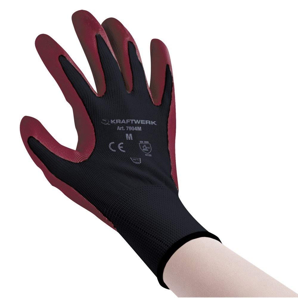 Kraftwerk 7904XL rękawice robocze nitrylowe, XL, 1 para
