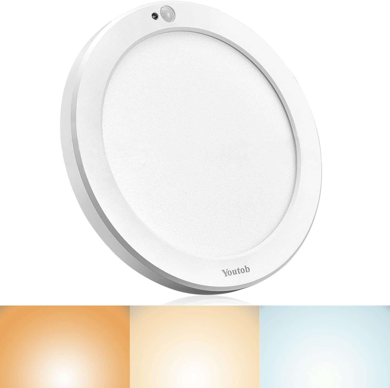 Youtob Motion Sensor Light LED Ceiling Light with 30s/180s Timeout