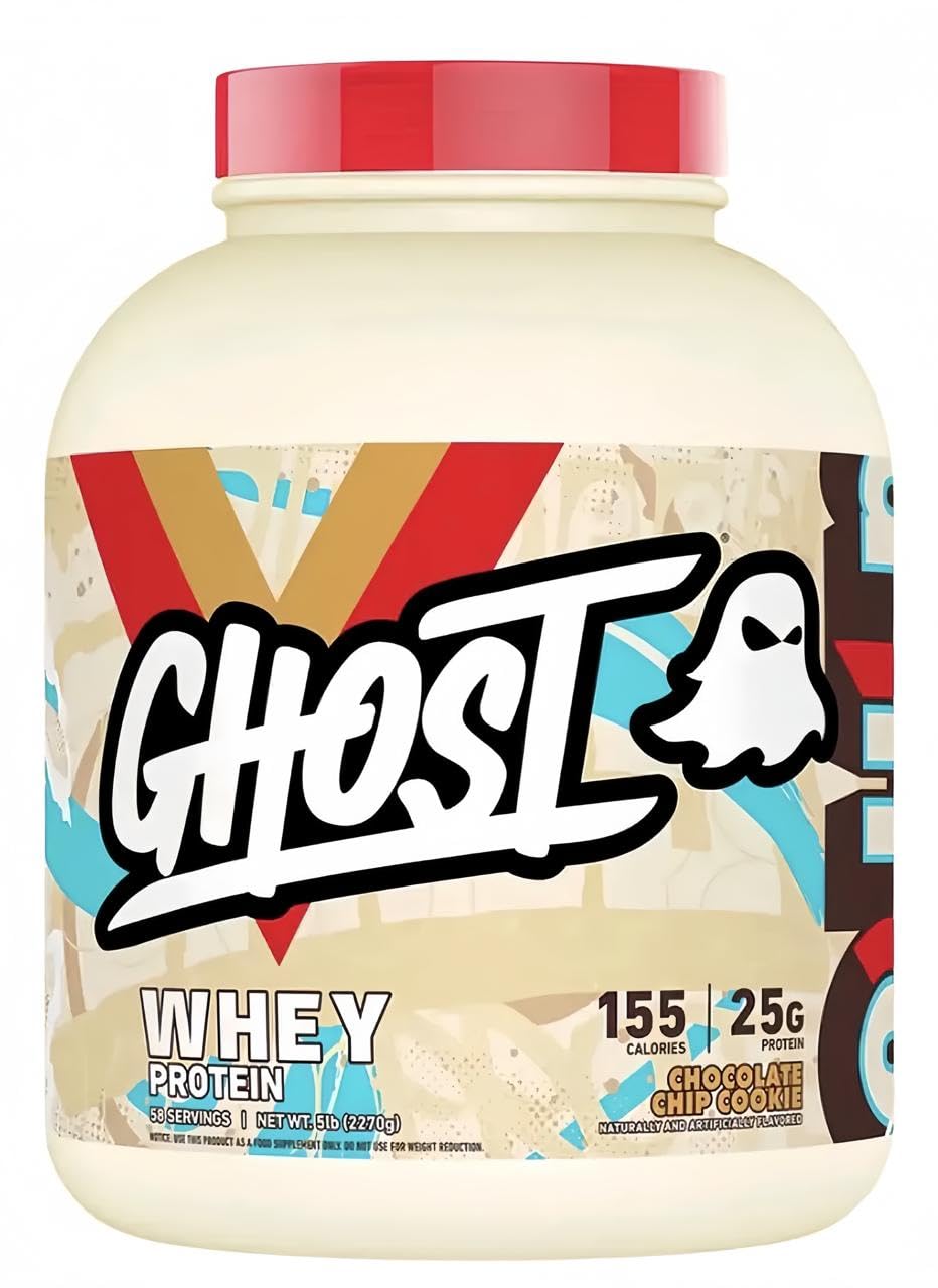 Ghost whey protein chocolate chip cookies 5 l