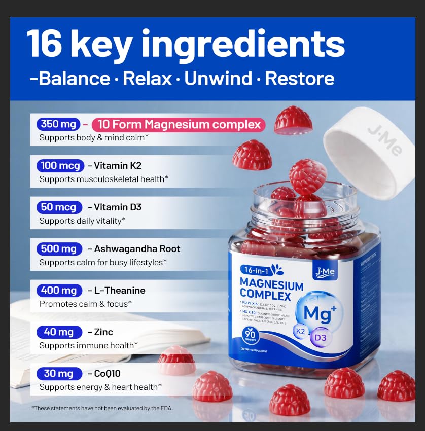 JME Sleep Magnesium Gummies - Save with Code EAS2828998 - Image 5