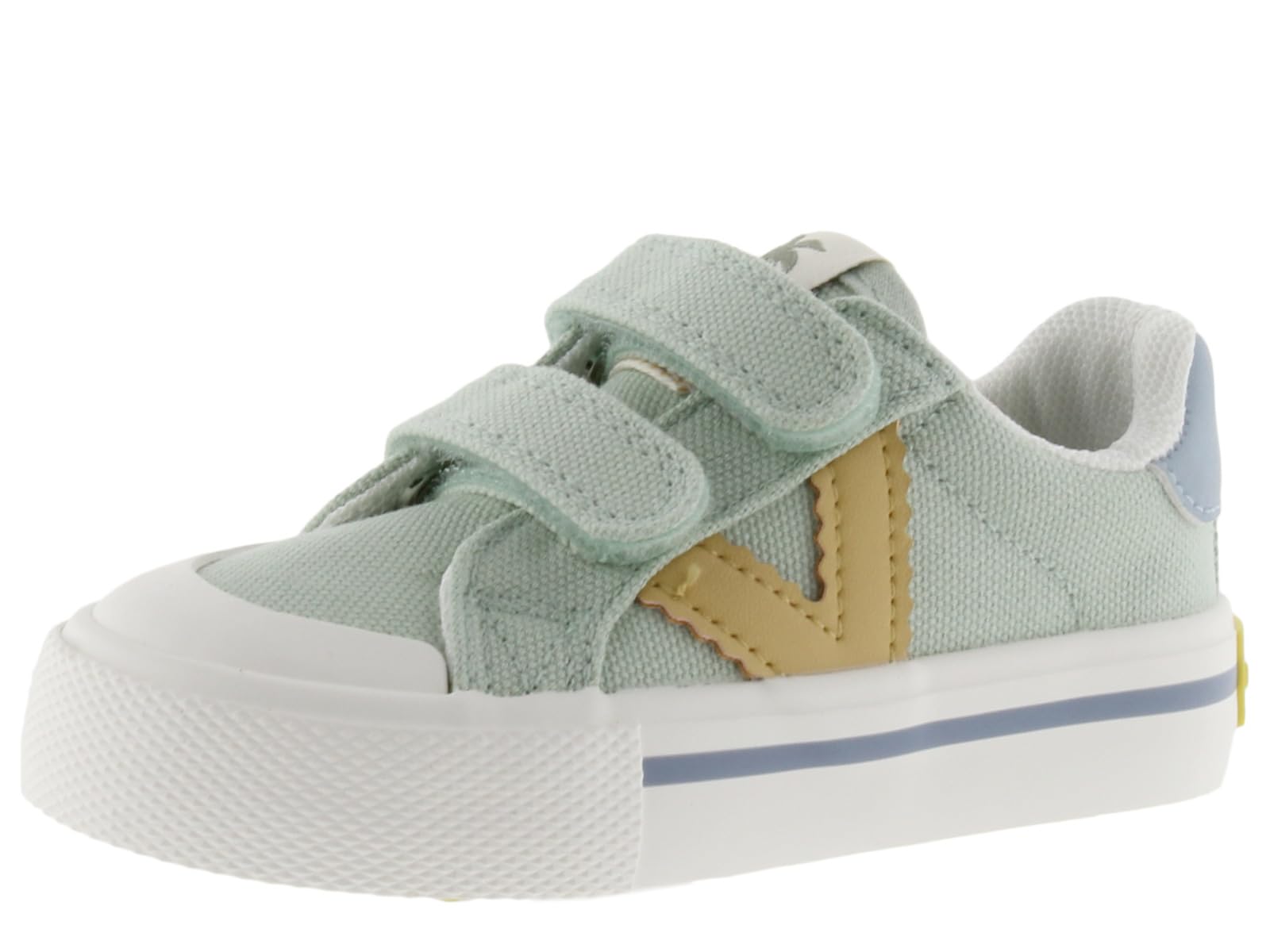 Victoria Sneaker Unisex Tribu Tela & Doppia Chiusura A Strappo 1065189 Per Bambini Melon 28-image