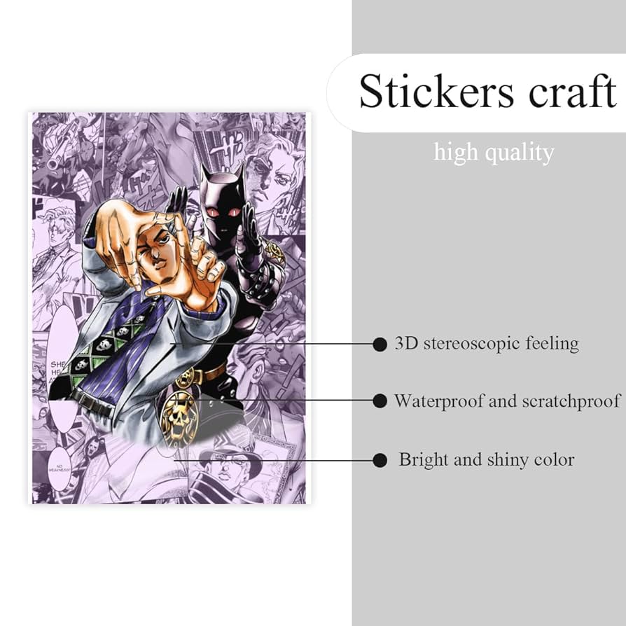 ジョジョ　ステッカー　まとめ売り JOJO WORLD ジョジョワールドQ まとめ売り ステッカー - メルカリ