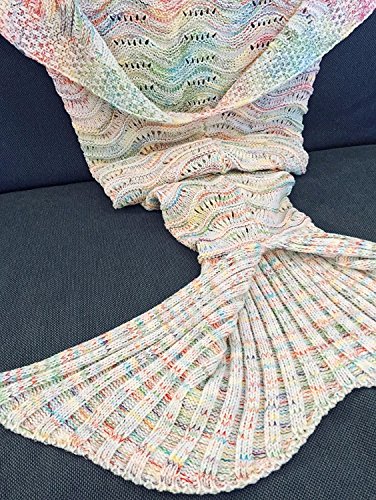 Netchain Mermaid Tail Coperta per Bambino Adulti