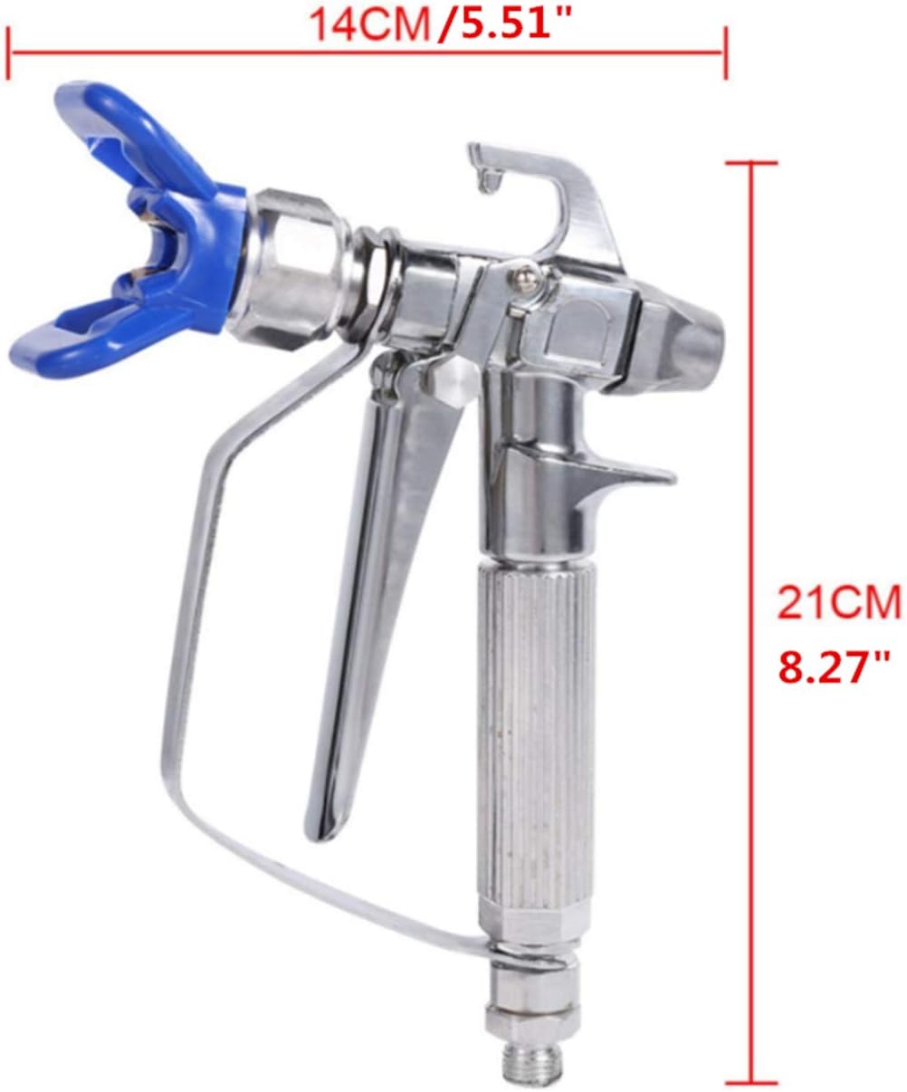Dimensions of the Dent-de-lion Airless Spray Gun