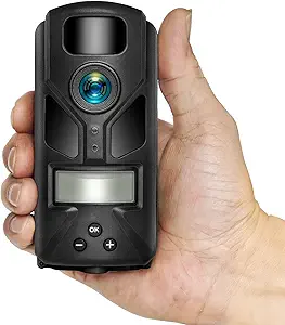 20MP Mini Trail Camera,1080P Hunting Trail Camera with No Glow 940nm Night Vision Motion Activated IP66 Waterproof,80ft Illumination Range Hunting Game Cam for Wildlife Monitoring asin的图片