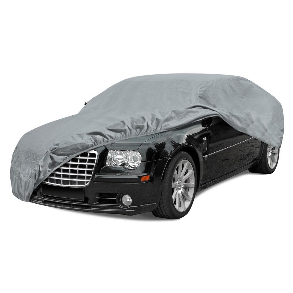 BDK Premium Custom Fit Car Cover for Chrysler 300, All-Weather Protection for Cars Trucks & SUVs, UV Resistant Waterproof Scratch-Resistant, Single Layer Vehicle Cover for Outdoor & Indoor Coverage
