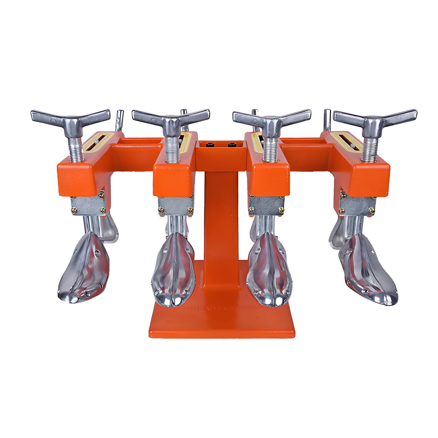 AiODiO Shoe Stretcher Machine, Aluminium Shoe Stretcher, Adjustable Footwear Expanding Tool with Scale and Shoe Trees for Repair and Cobbler Use, Durable and Easy to -Operate 4Heads