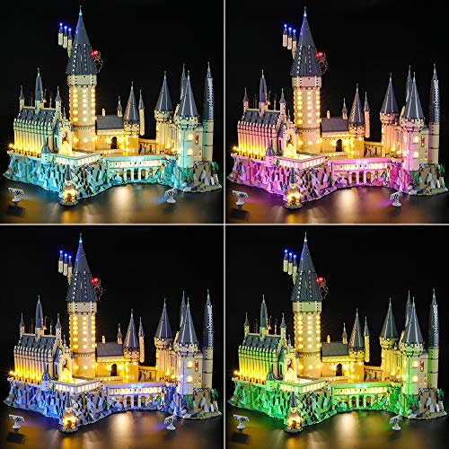Image of BRIKSMAX LED Lighting Set for LEGO Harry Potter Hogwarts Castle, Compatible with LEGO 71043 Building Blocks Model - Without Lego Set