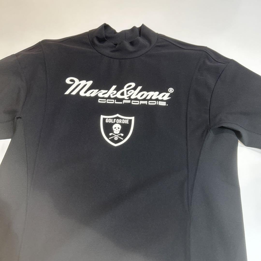 マークアンドロナ 46 M 黒 ブラック モックネック 新品未使用】MARK