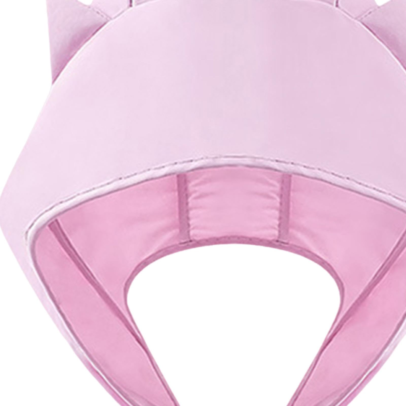 SNAPPSY Women Sun Hat Head Kerchief Cartoon with Neck Flap for Summer Picnic Camping Pink-image-27