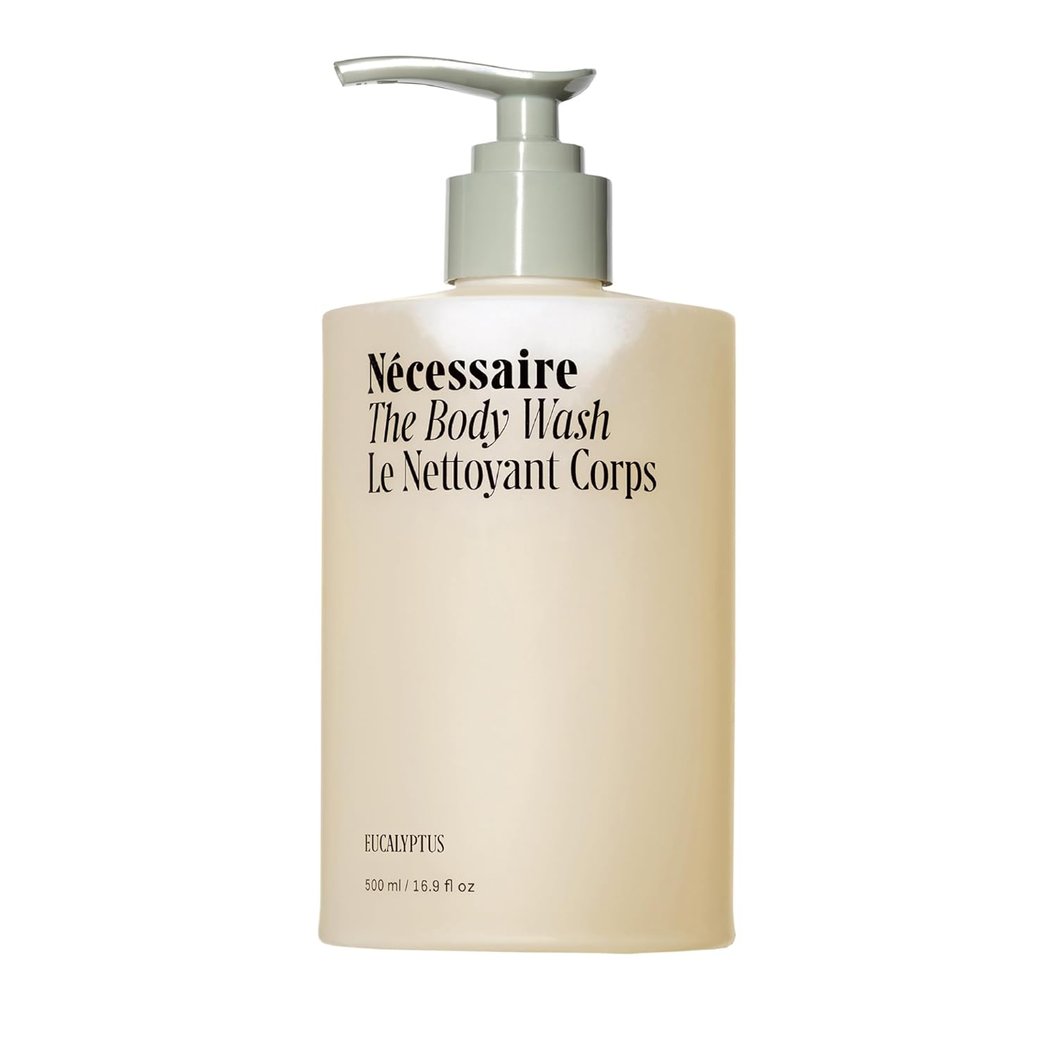 Product image of Nécessaire The Body Wash Eucalyptus — Multi-Oil Shower Gel Cleanser for Women + Men — Non-Comedogenic Body Wash with Niacinamide. 500ml/16.9 fl oz
