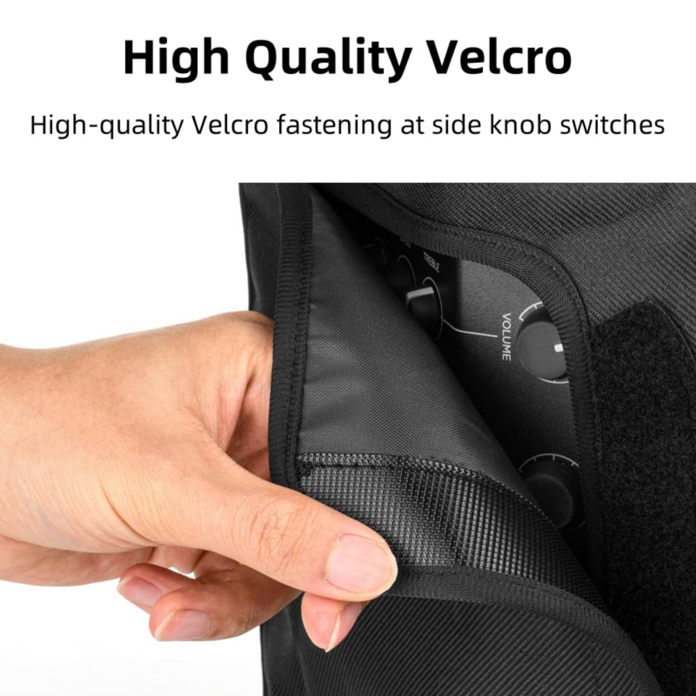 Housse de Protection Compatible avec Bose S1 Pro / S1 Pro+ Enceinte, Noir Etui Anti-poussière Sergé Nylon Couverture Audio