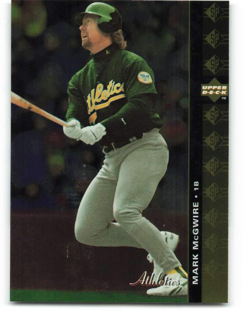 Mark McGwire マグワイヤOakland Athletics Mark McGwire, Oakland A's color 8x10 Unsigned Photo #1, (Vol. #8