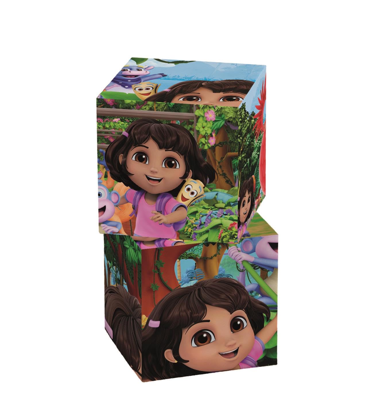 Clementoni Cubes 12 pieces, Dora the Explorer, For kids 3+, Made in Italy, 41510, Vibrant and Colorful, 12 pieces, 12.7 cm x 16.7 cm - Image 4