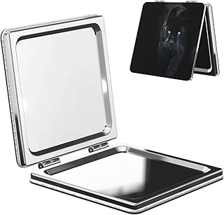 Panther with Blue Eyes Espejo de maquillaje p...