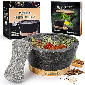 Tortillada 16 cm XXL Mörser mit Stößel